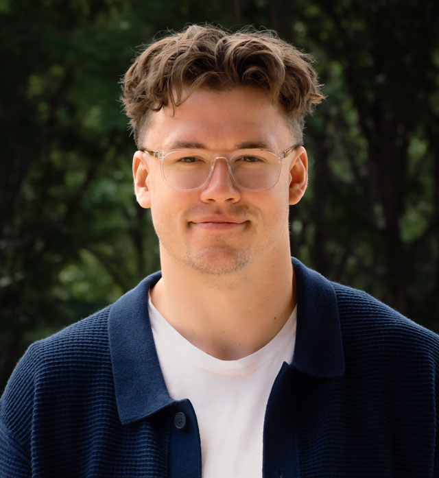 Headshot of Simon Wright, M.S.